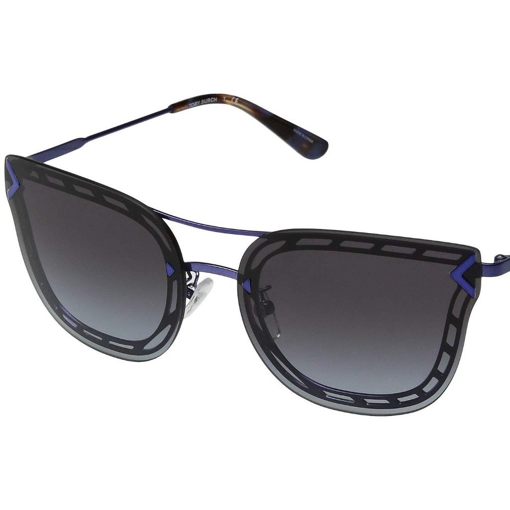 New GENUINE Tory Burch Cobalt Black Cat Sunglasses